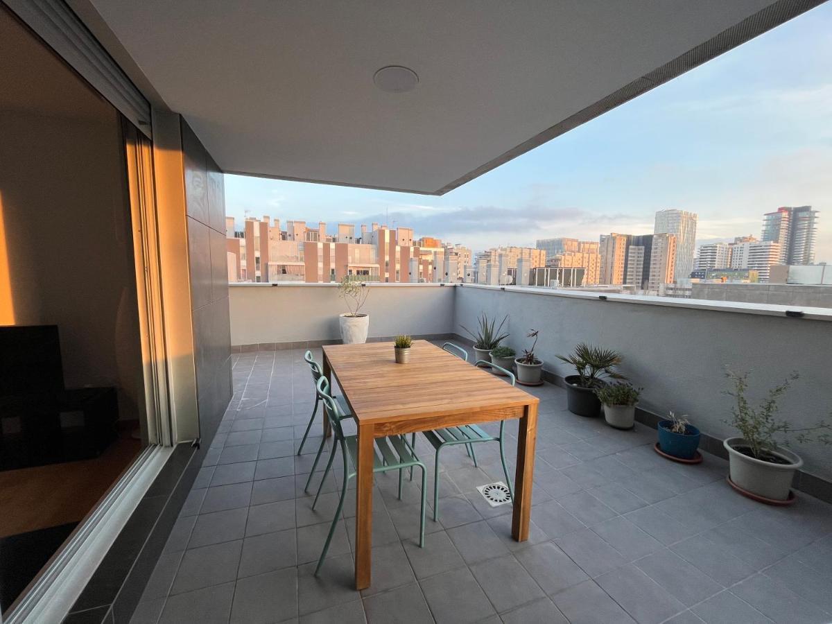 Beach & Culture Barcelona Port Forum Penthouse Apartment Sant Adrià de Besòs Esterno foto